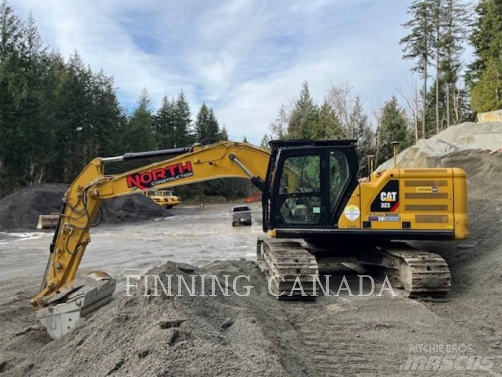 CAT 323-07 Pelle sur chenilles