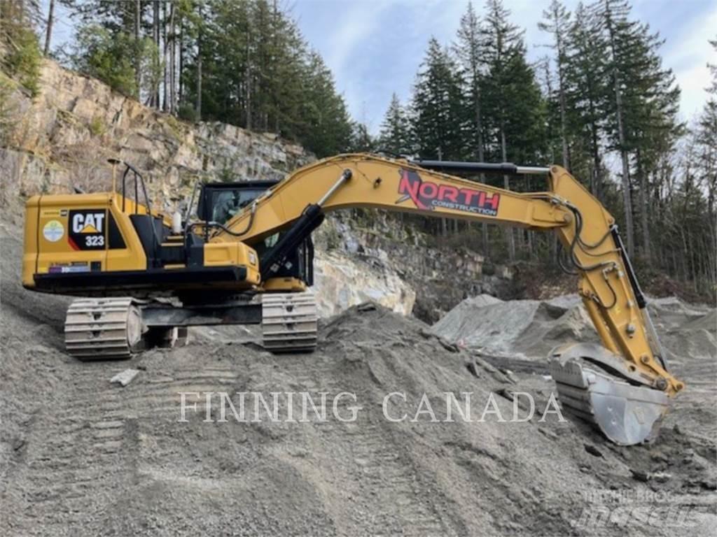 CAT 323-07 Pelle sur chenilles