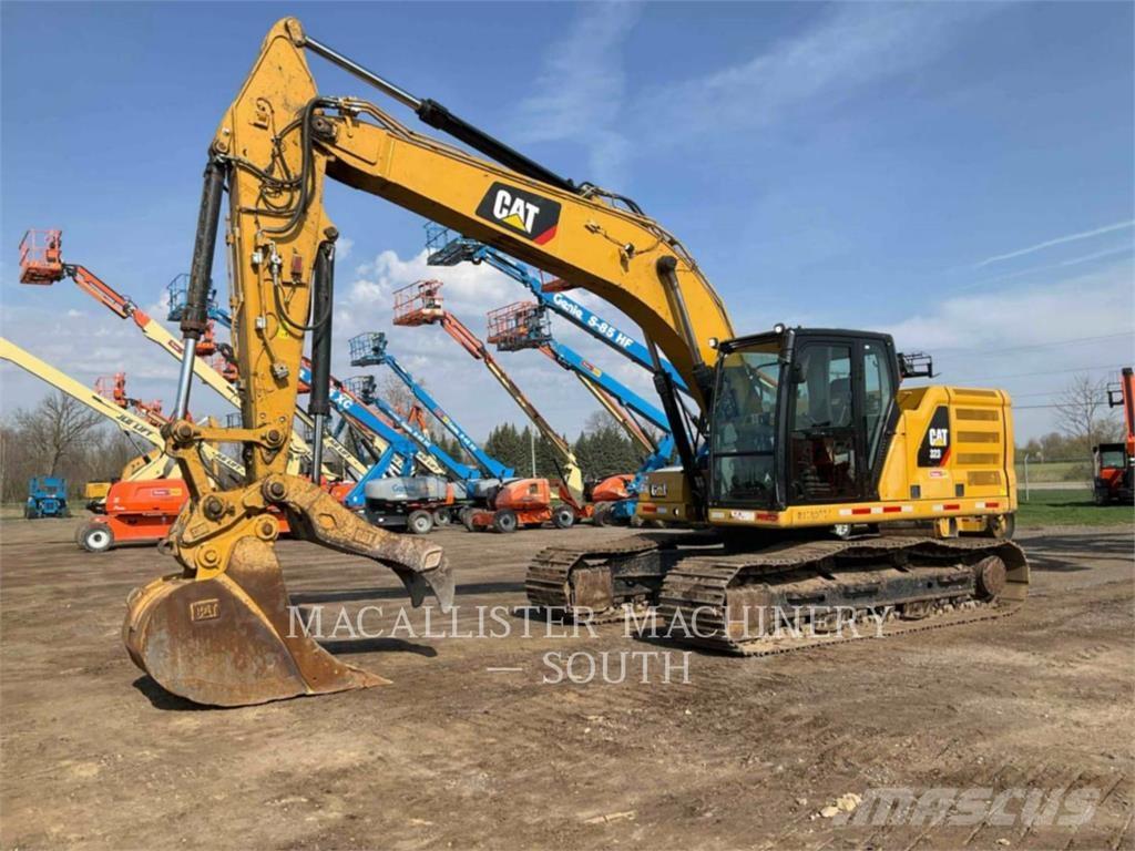 CAT 323-07 Pelle sur chenilles