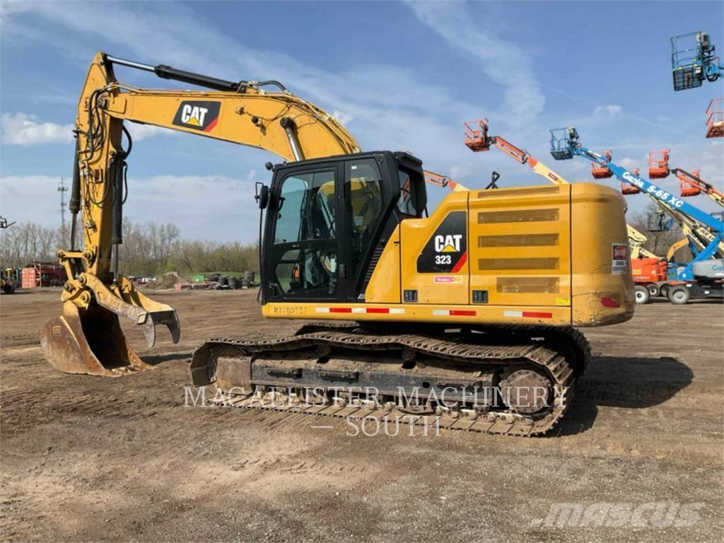 CAT 323-07 Pelle sur chenilles