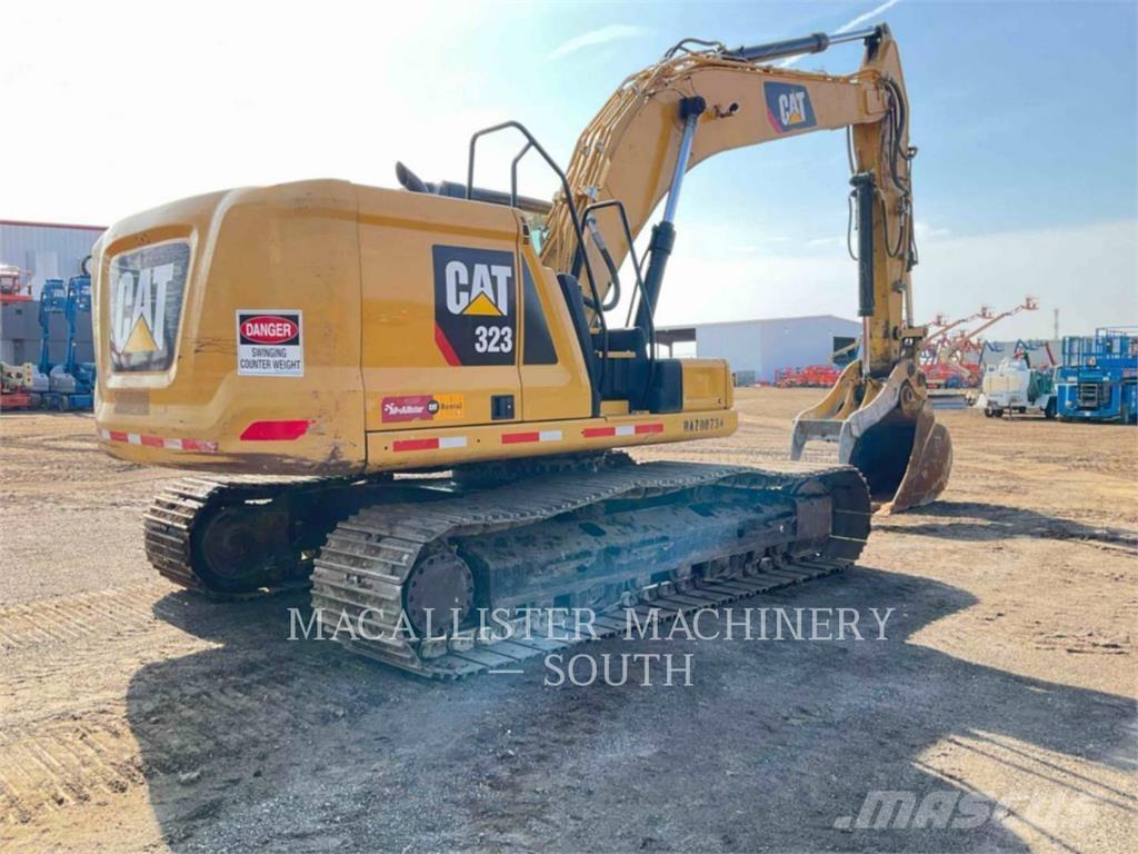 CAT 323-07 Pelle sur chenilles