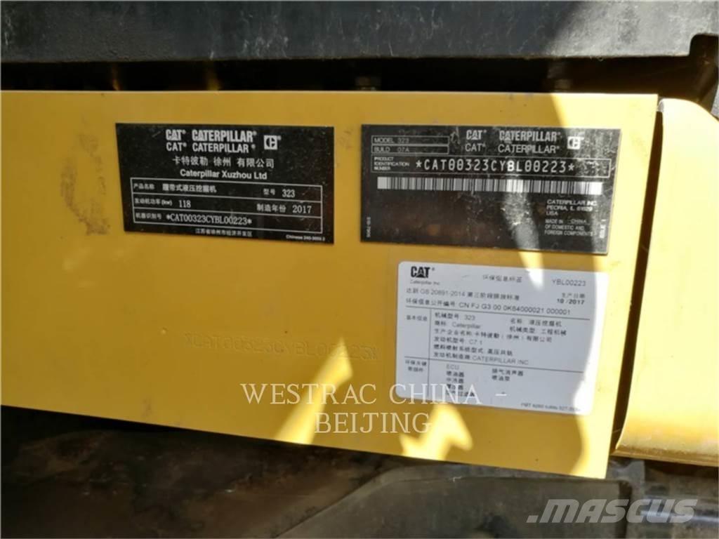 CAT 323-07 Pelle sur chenilles