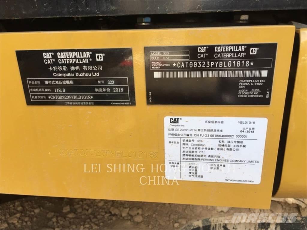 CAT 323-07 Pelle sur chenilles