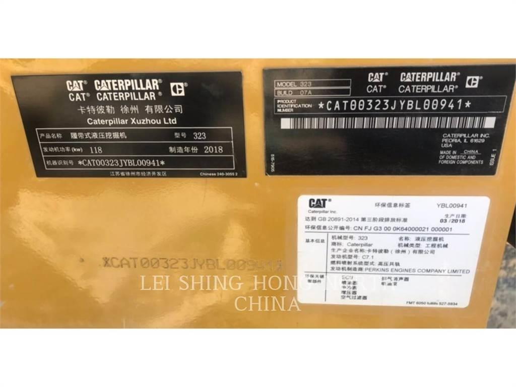 CAT 323-07 Pelle sur chenilles