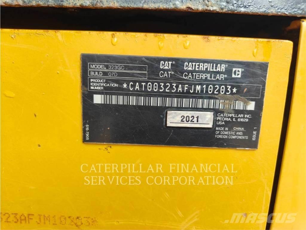 CAT 323-07GC Pelle sur chenilles