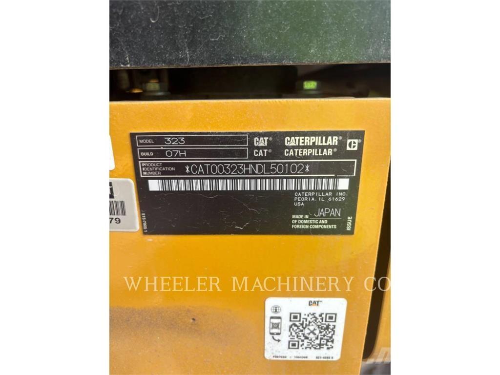 CAT 323 CF Pelle sur chenilles