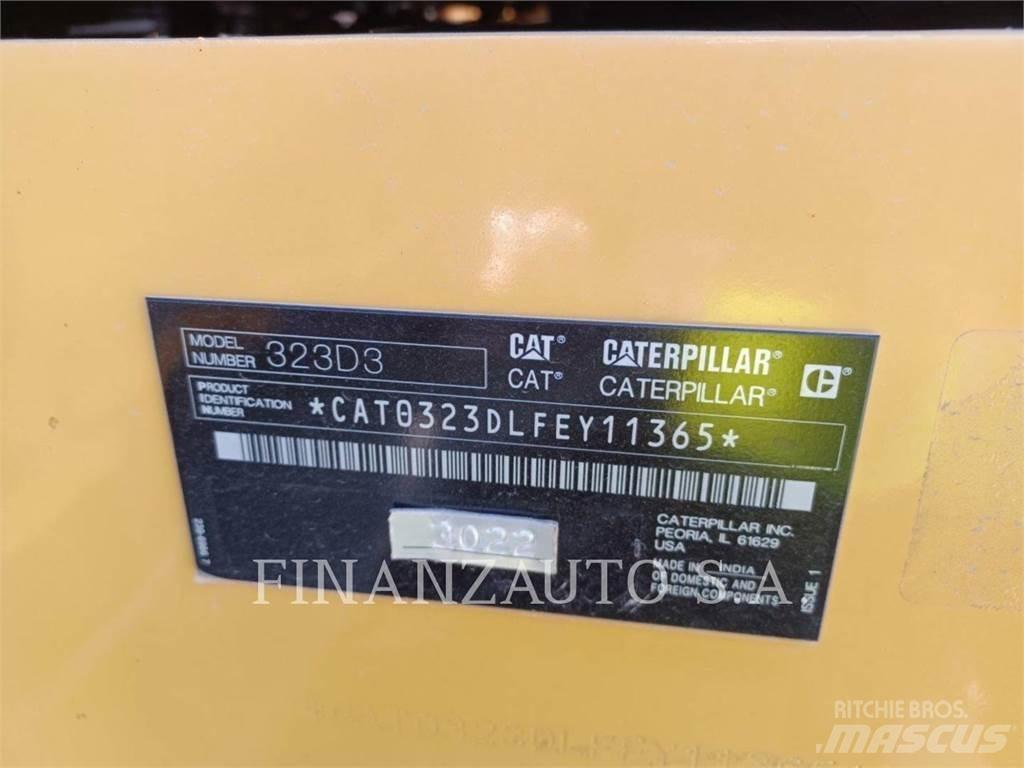 CAT 323DLN Pelle sur chenilles