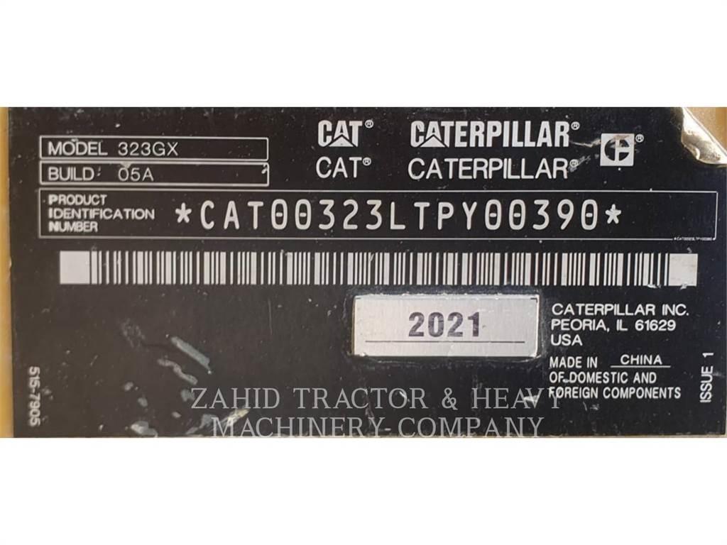 CAT 323GX Pelle sur chenilles
