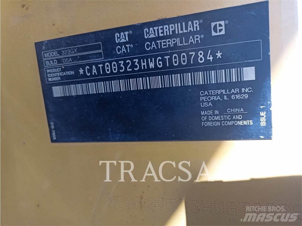 CAT 323GX Pelle sur chenilles