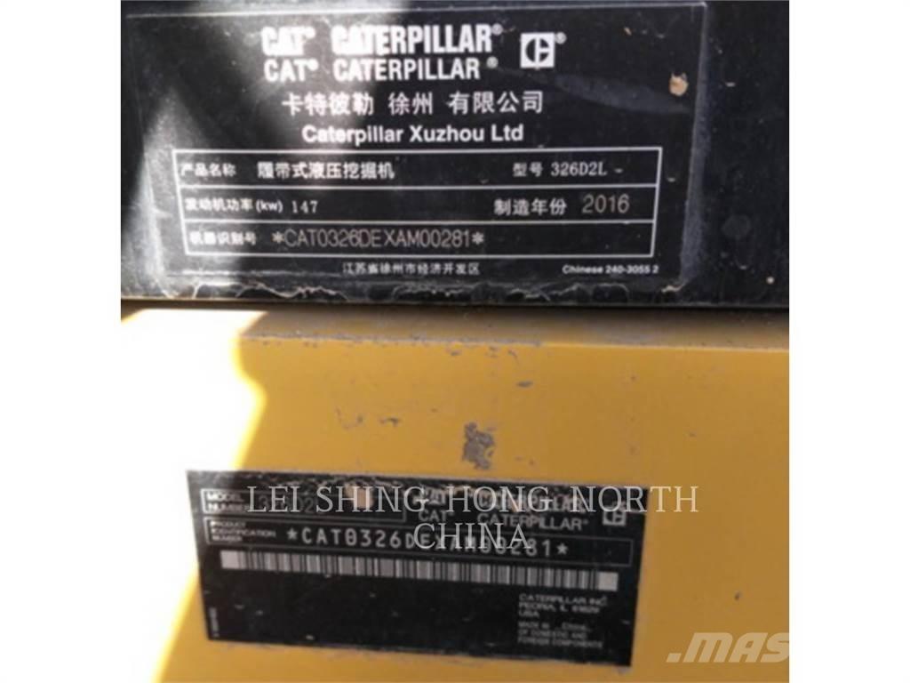 CAT 326D2L Pelle sur chenilles