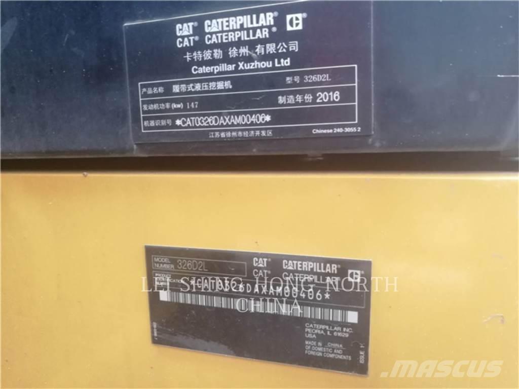 CAT 326D2L Pelle sur chenilles