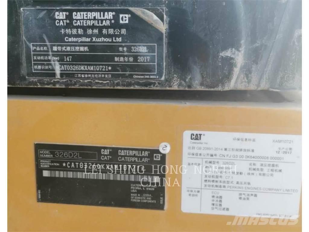 CAT 326D2L Pelle sur chenilles