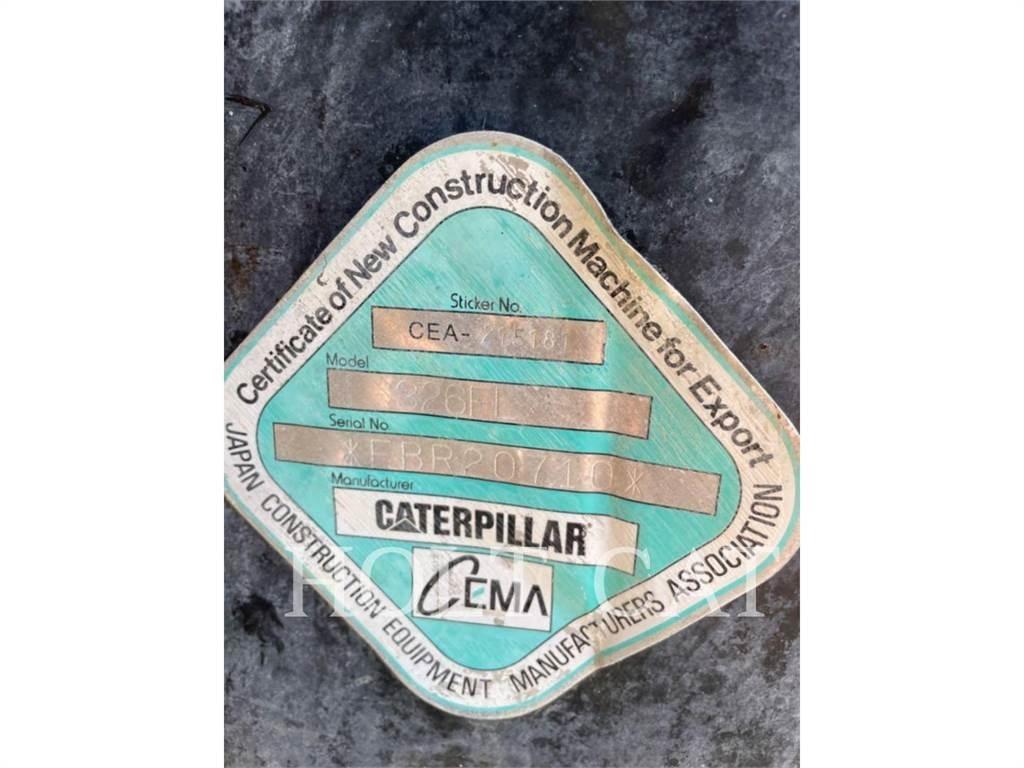 CAT 326FL Pelle sur chenilles