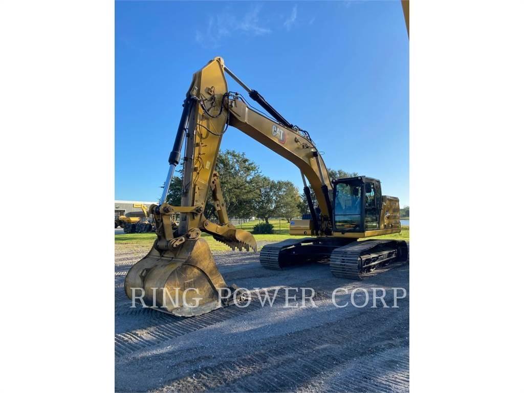 CAT 326THUMB Pelle sur chenilles