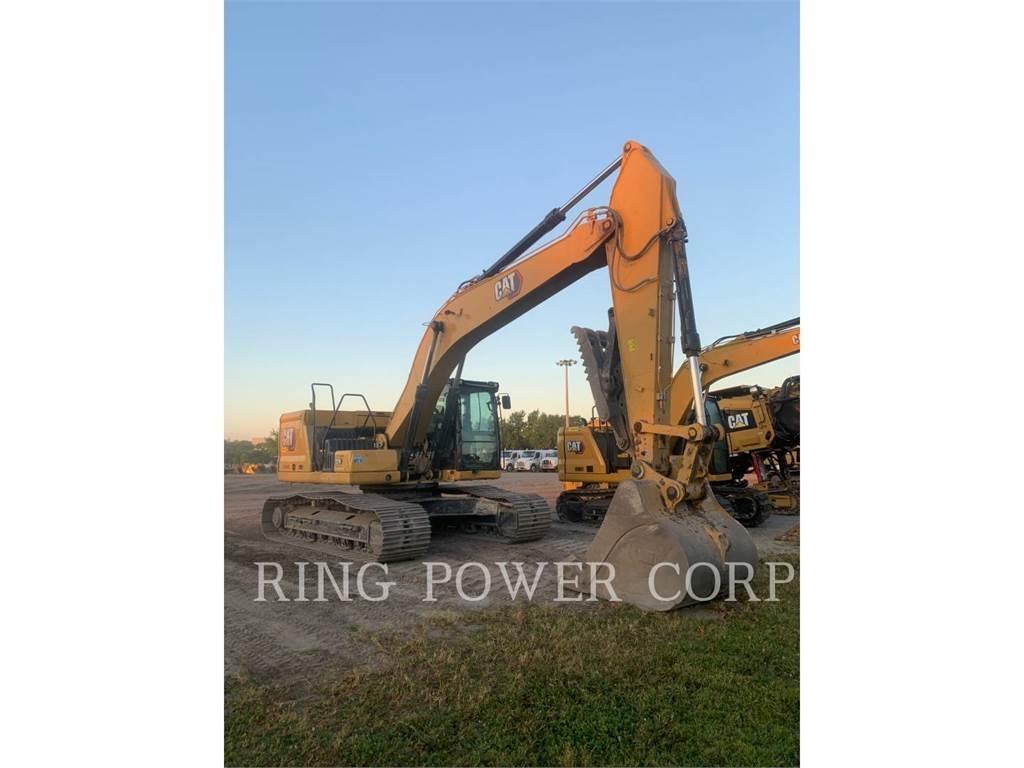 CAT 326THUMB Pelle sur chenilles