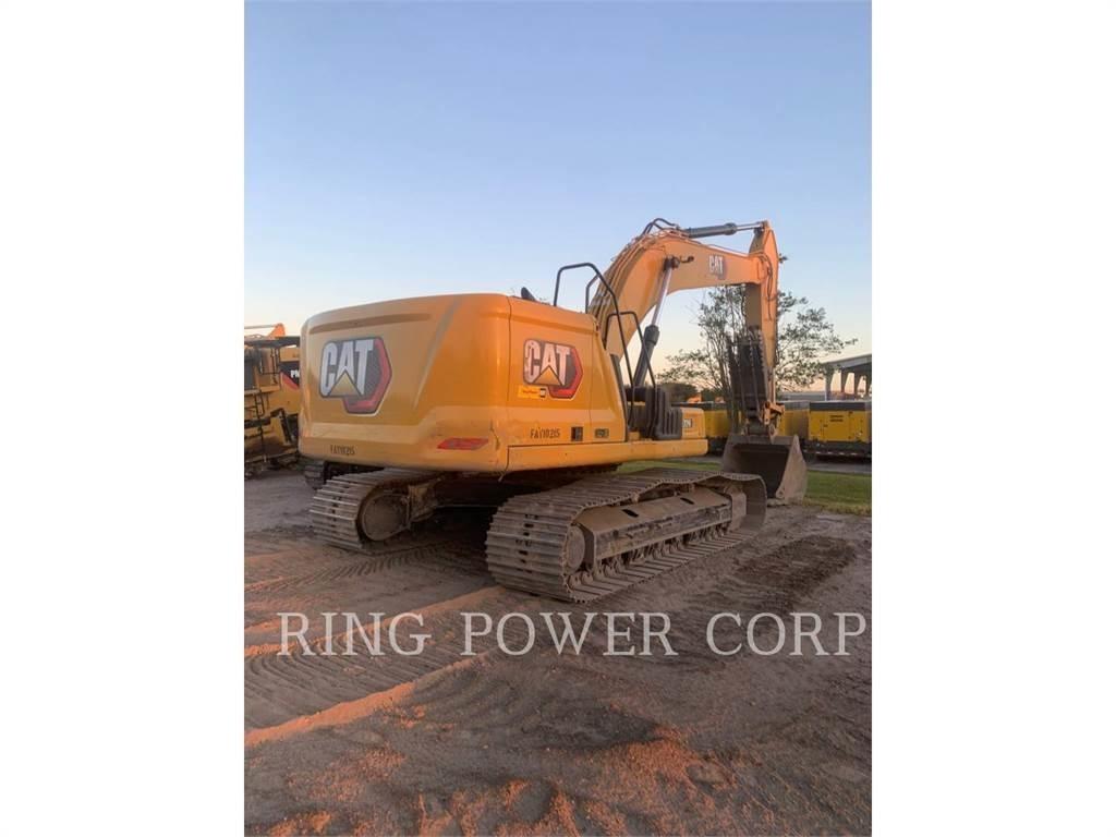 CAT 326THUMB Pelle sur chenilles