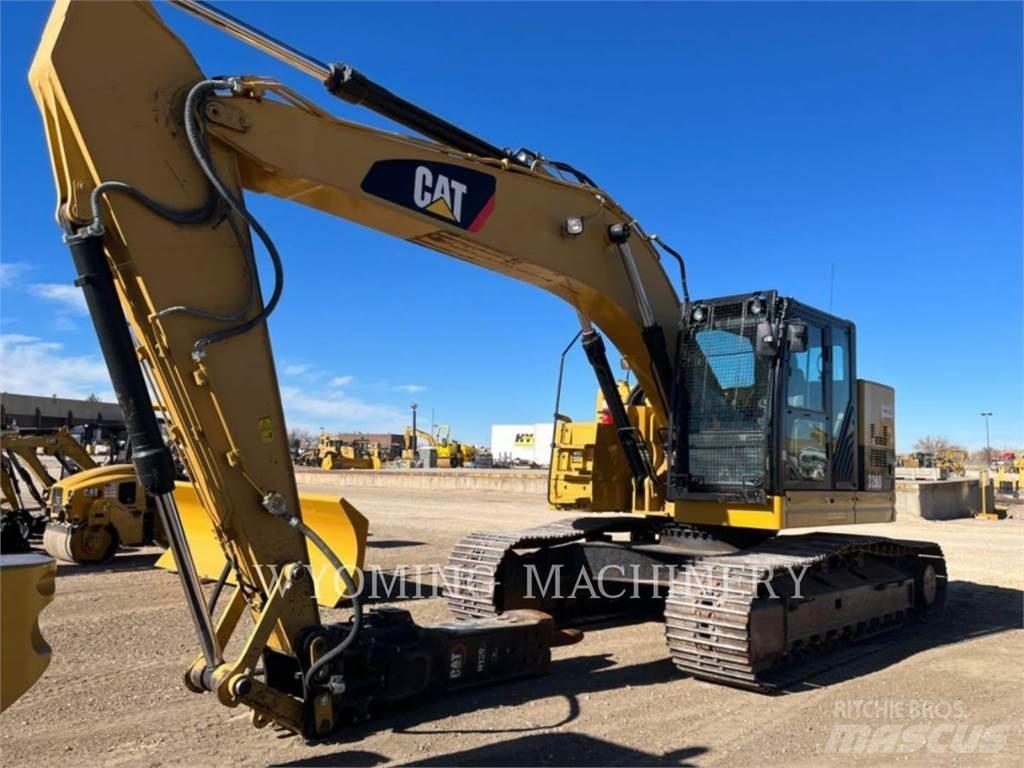 CAT 328D LCR Pelle sur chenilles