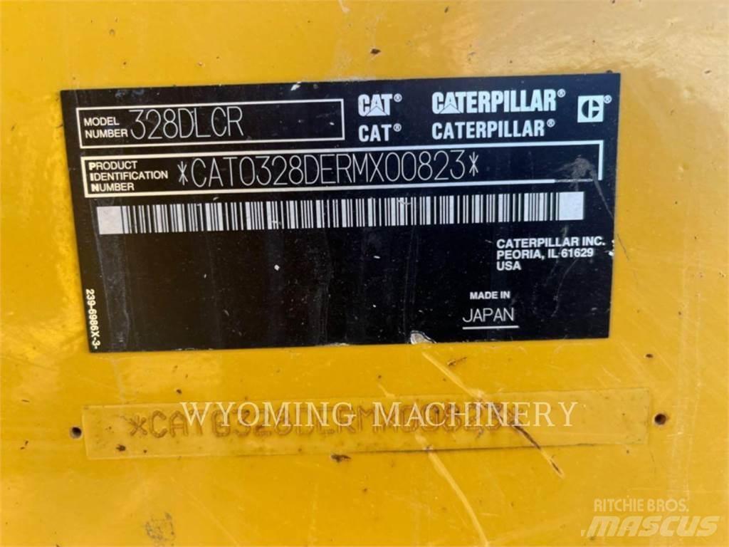 CAT 328D LCR Pelle sur chenilles