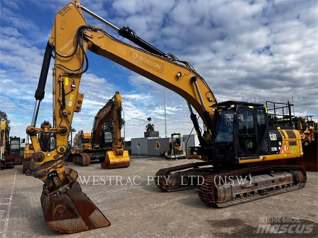 CAT 329DL Pelle sur chenilles