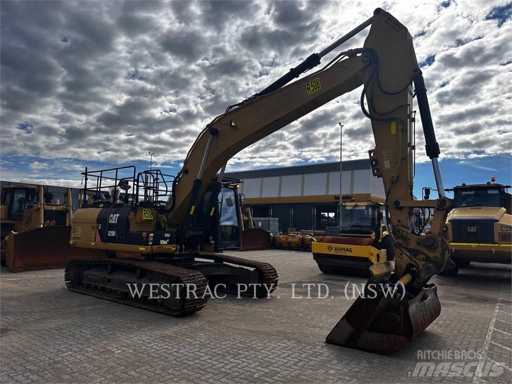 CAT 329DL Pelle sur chenilles