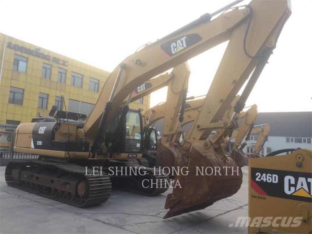 CAT 329DL Pelle sur chenilles