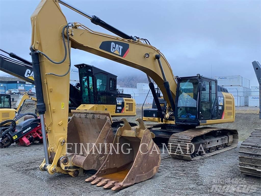 CAT 329E Pelle sur chenilles
