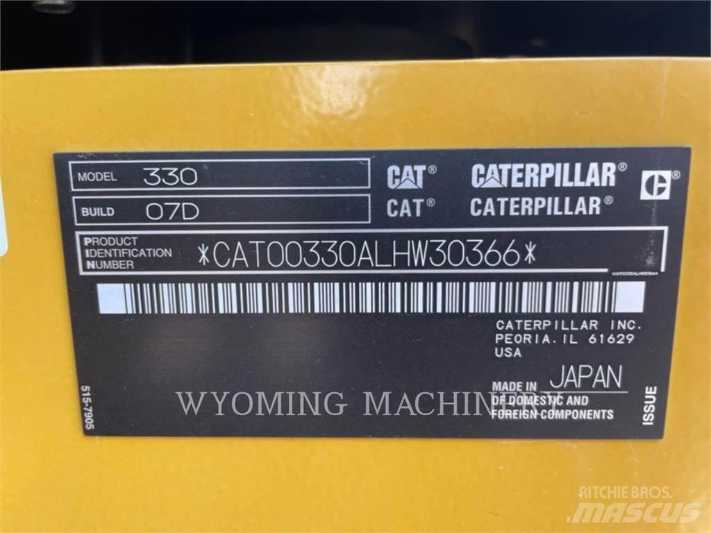 CAT 330 Pelle sur chenilles