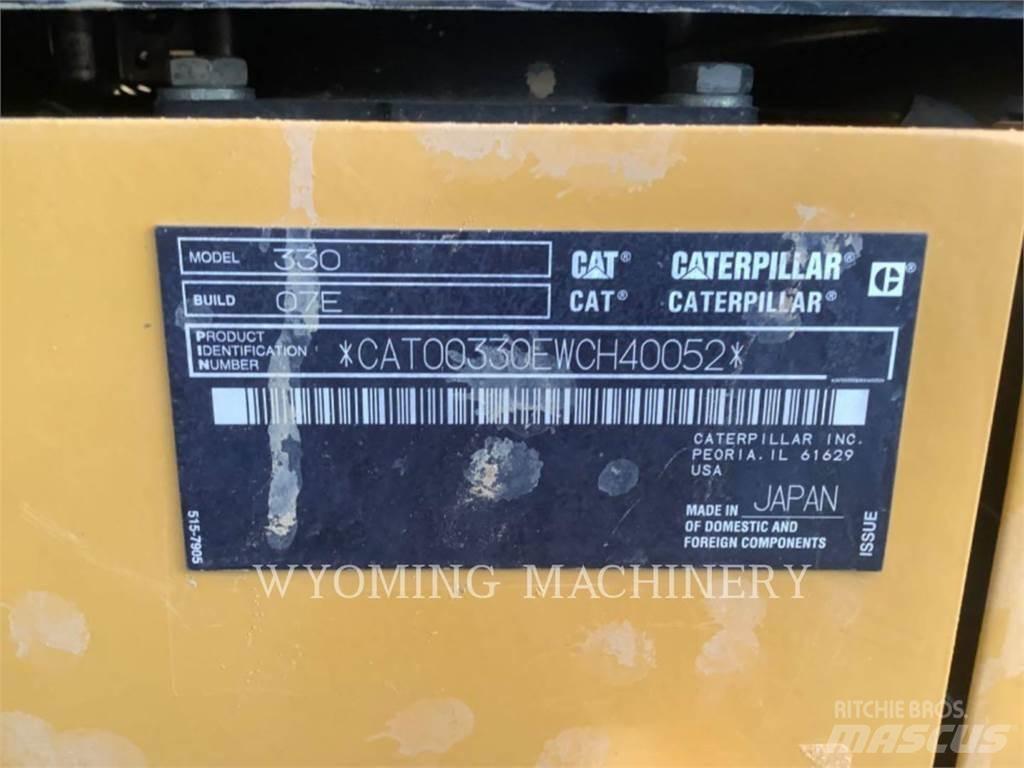 CAT 330 Pelle sur chenilles