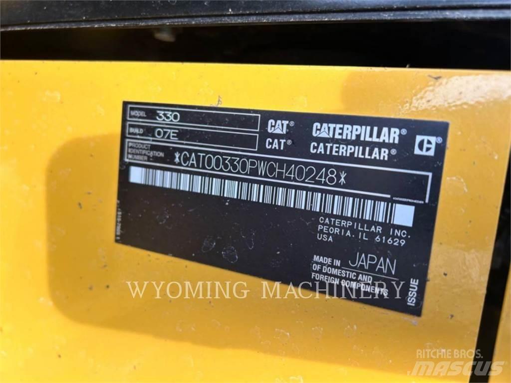 CAT 330 Pelle sur chenilles