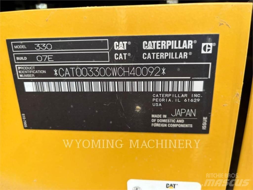 CAT 330 Pelle sur chenilles