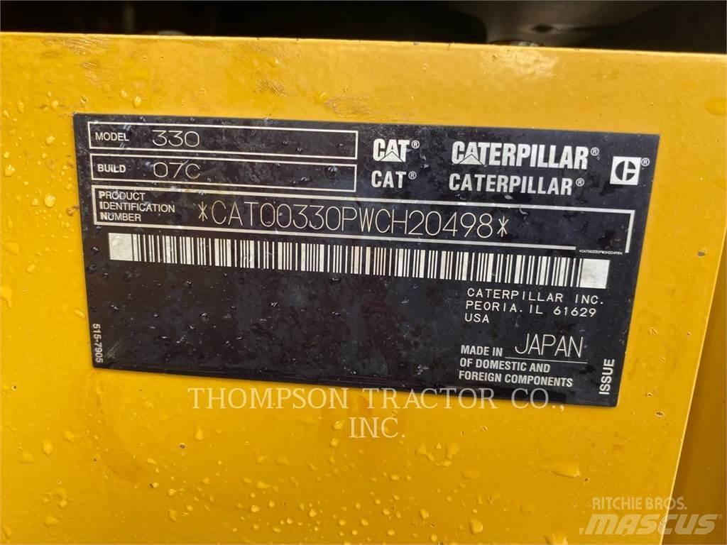 CAT 330 Pelle sur chenilles