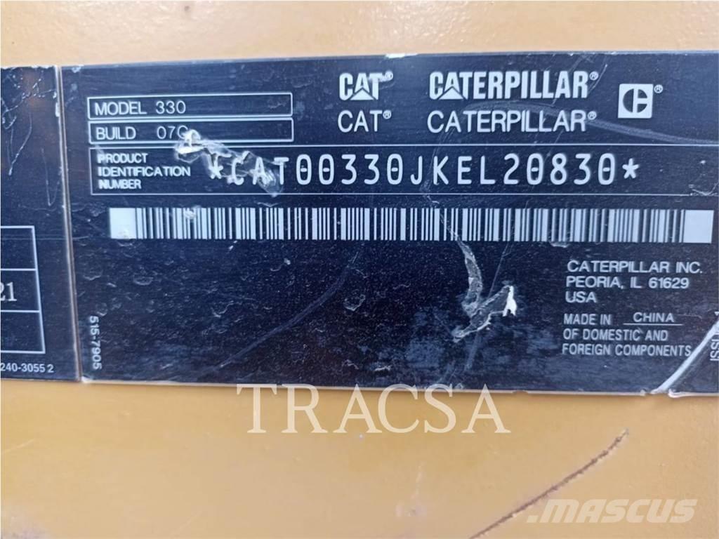 CAT 330 Pelle sur chenilles