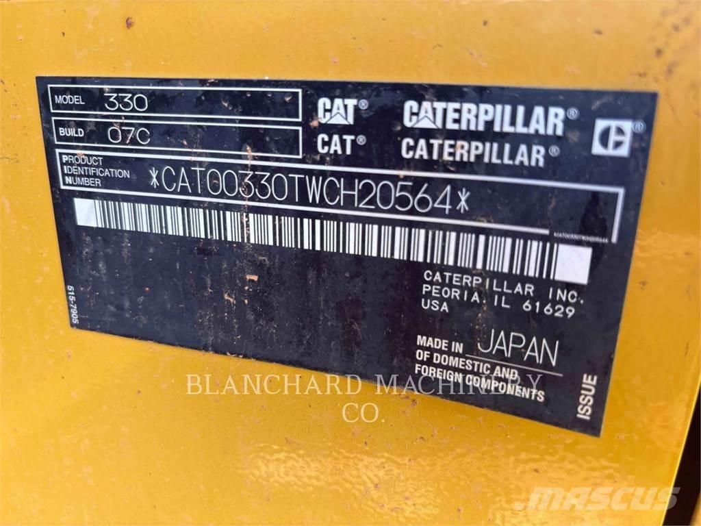 CAT 330 Pelle sur chenilles