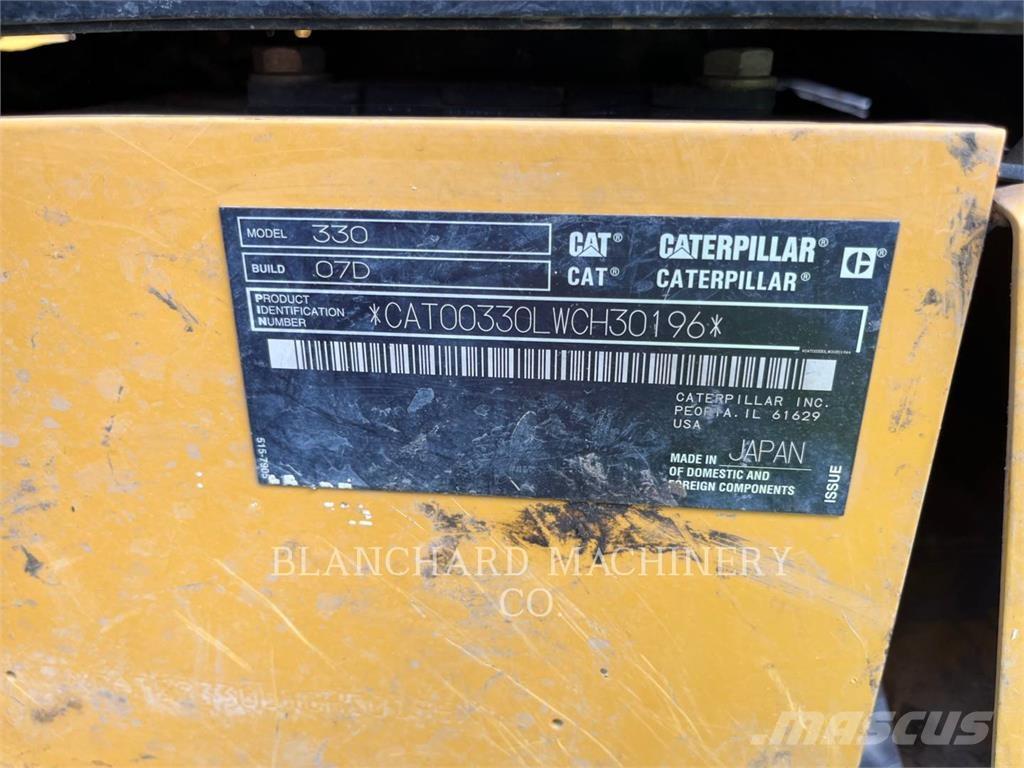 CAT 330 Pelle sur chenilles