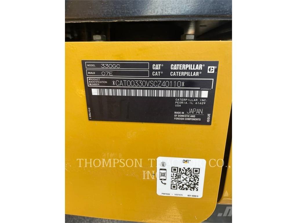 CAT 330-GC Pelle sur chenilles