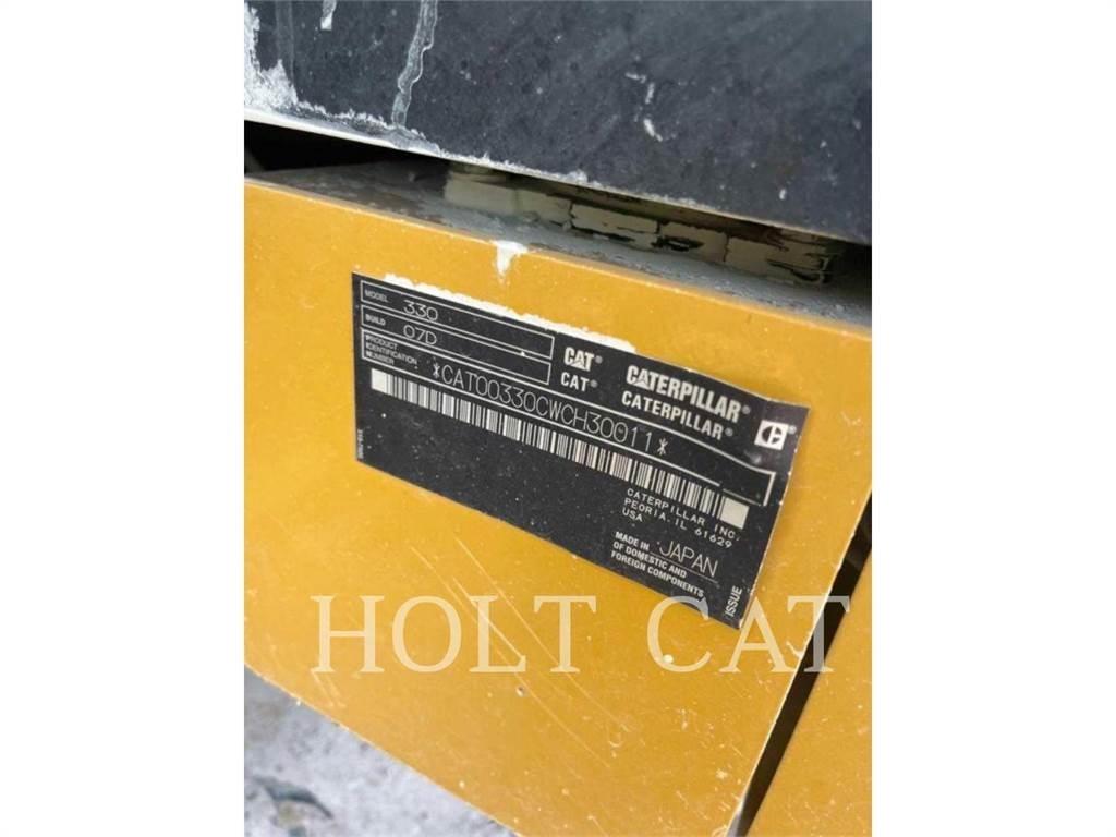 CAT 330 TC Pelle sur chenilles