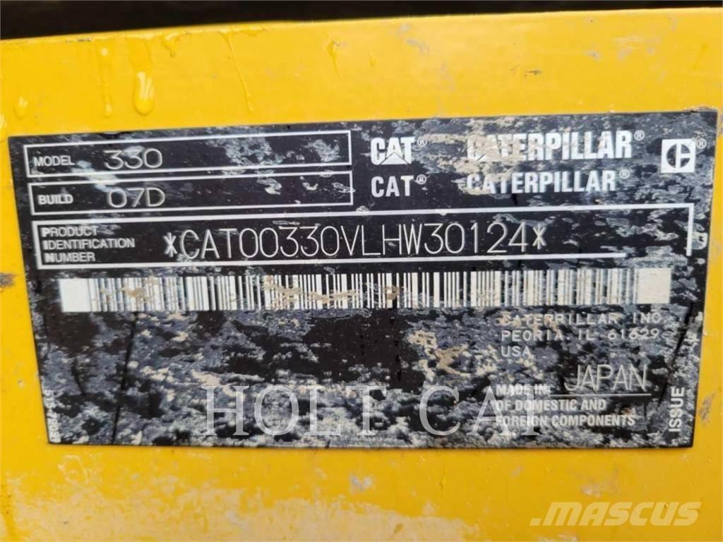 CAT 330 TC Pelle sur chenilles