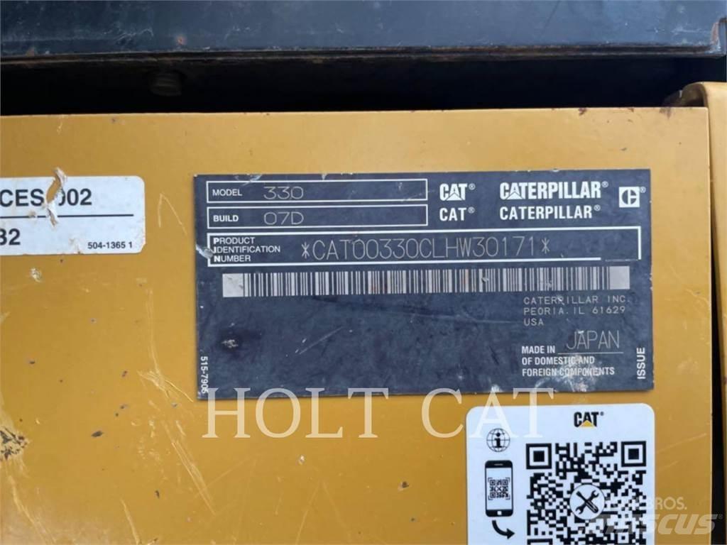 CAT 330 TC Pelle sur chenilles