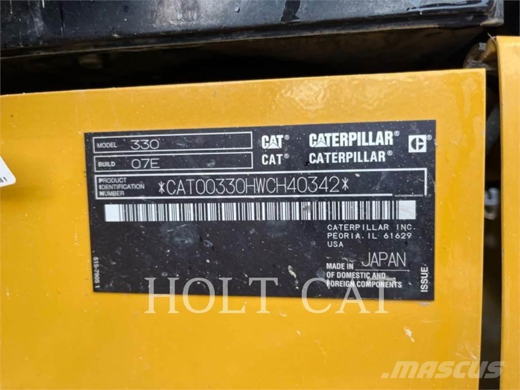 CAT 330 TC Pelle sur chenilles