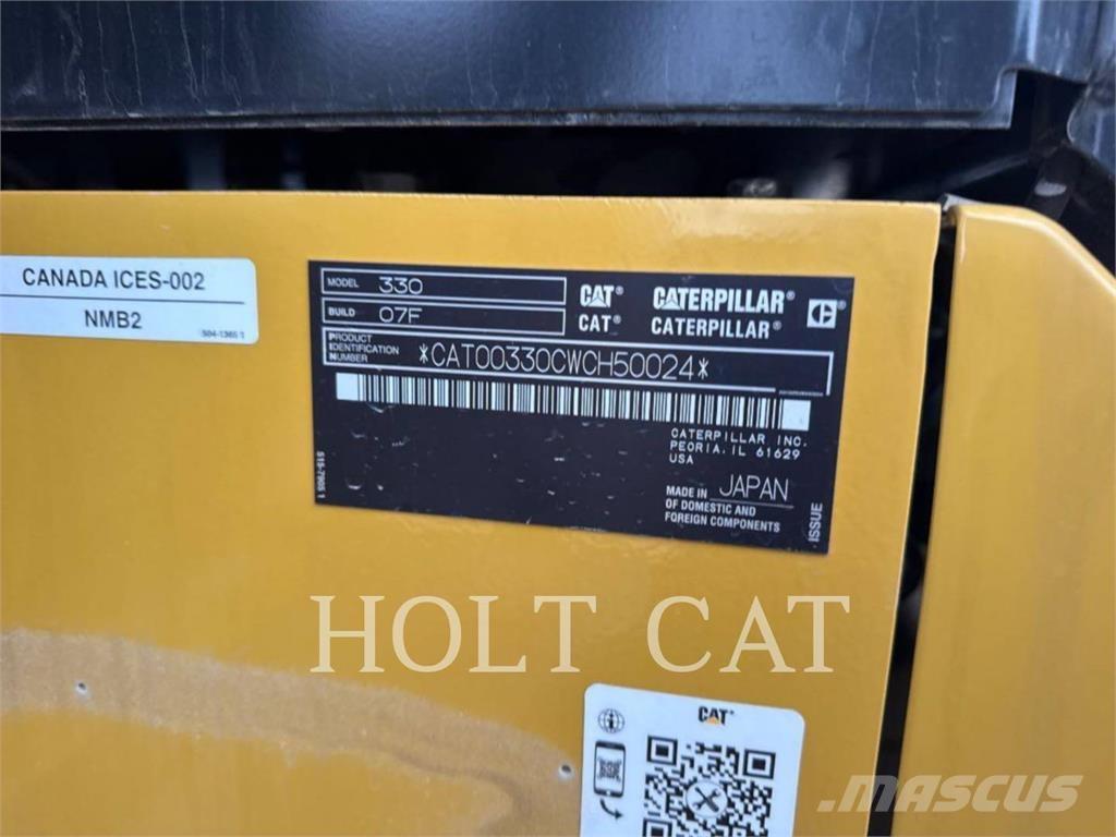 CAT 330 TC Pelle sur chenilles