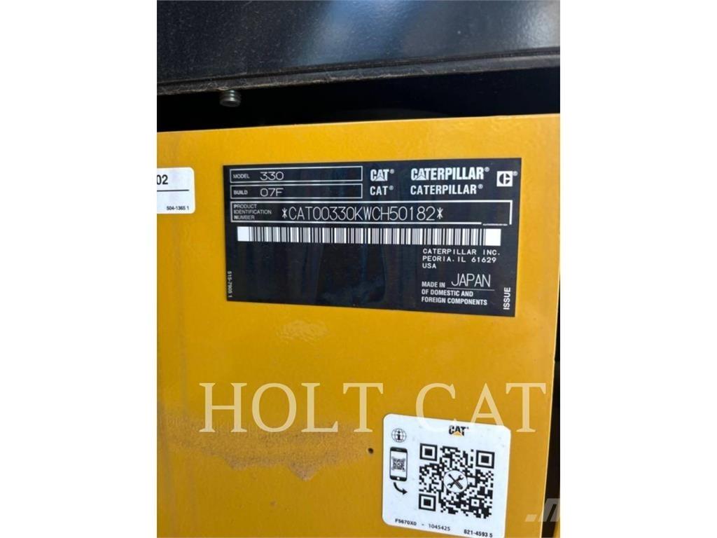 CAT 330 TC Pelle sur chenilles