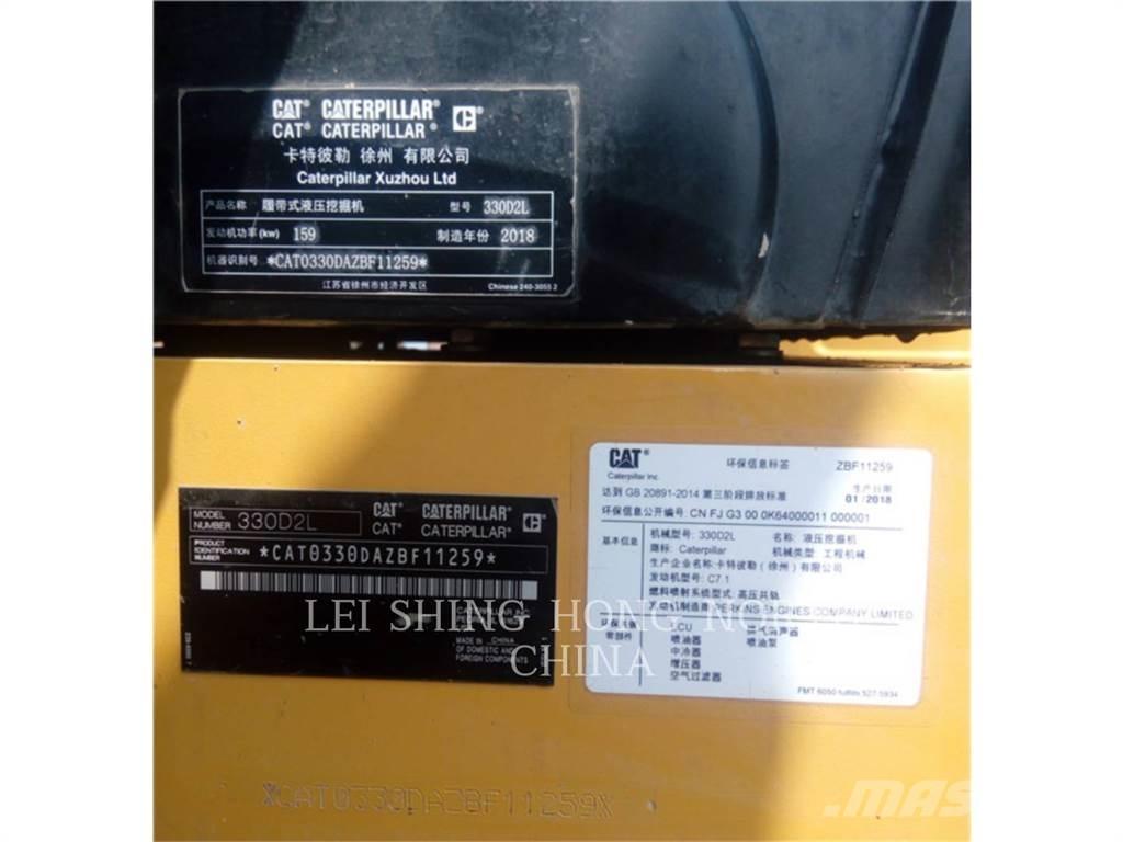 CAT 330D2L Pelle sur chenilles