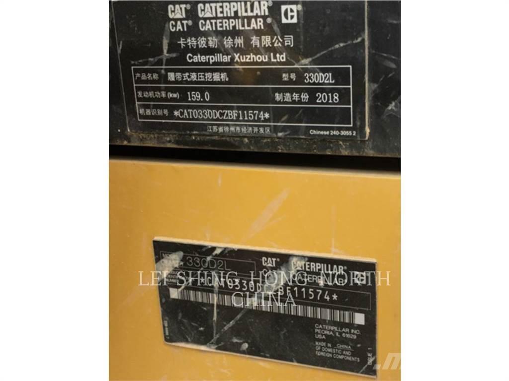 CAT 330D2L Pelle sur chenilles