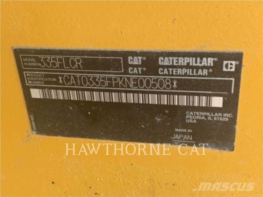 CAT 335F CR Pelle sur chenilles