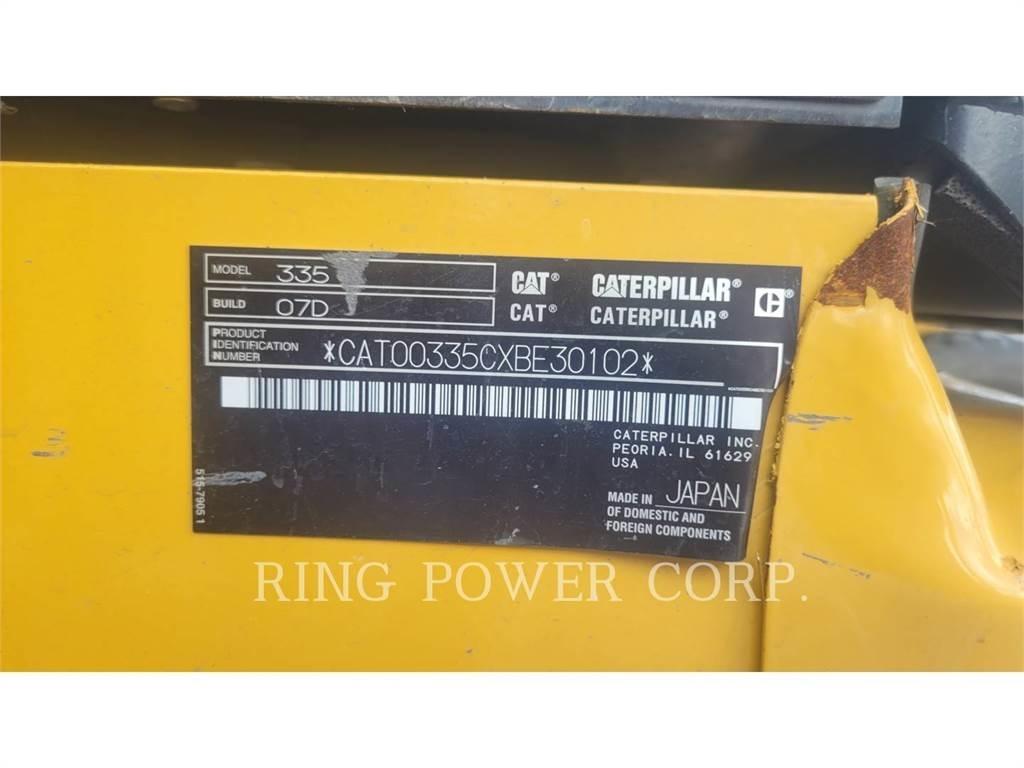 CAT 335QC Pelle sur chenilles