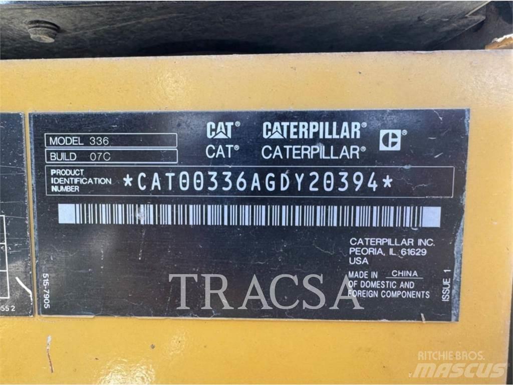 CAT 336 Pelle sur chenilles
