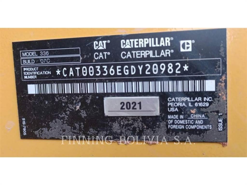 CAT 336-07 Pelle sur chenilles