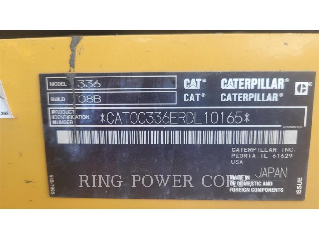 CAT 336-08 Pelle sur chenilles