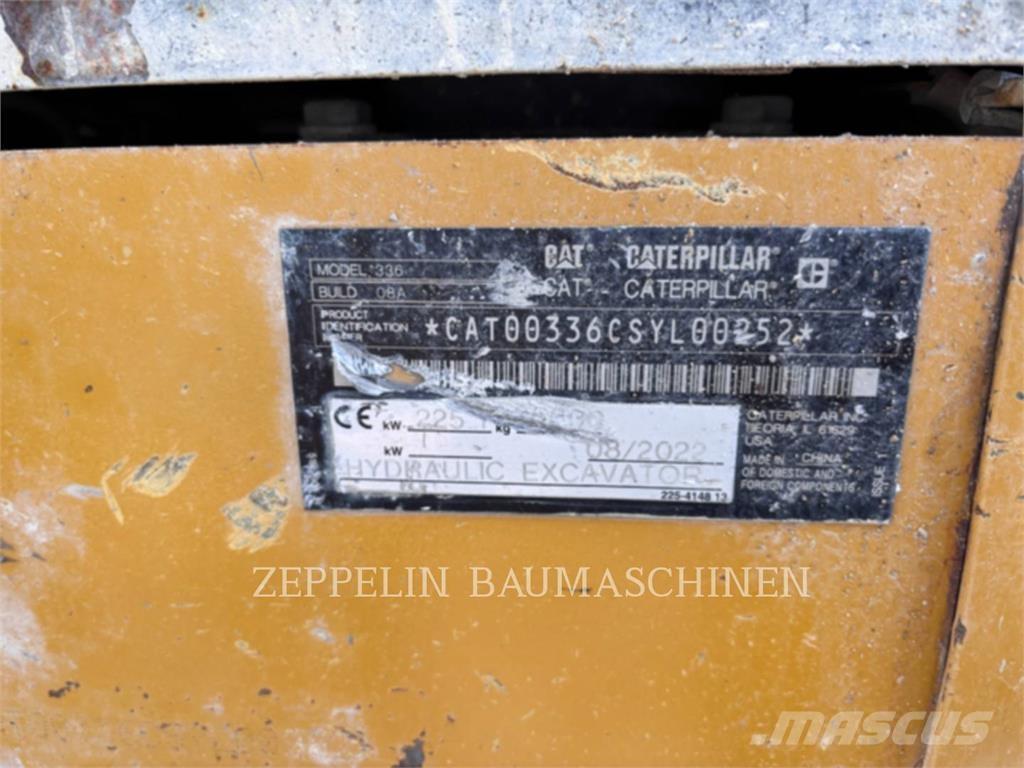 CAT 336-08 Pelle sur chenilles