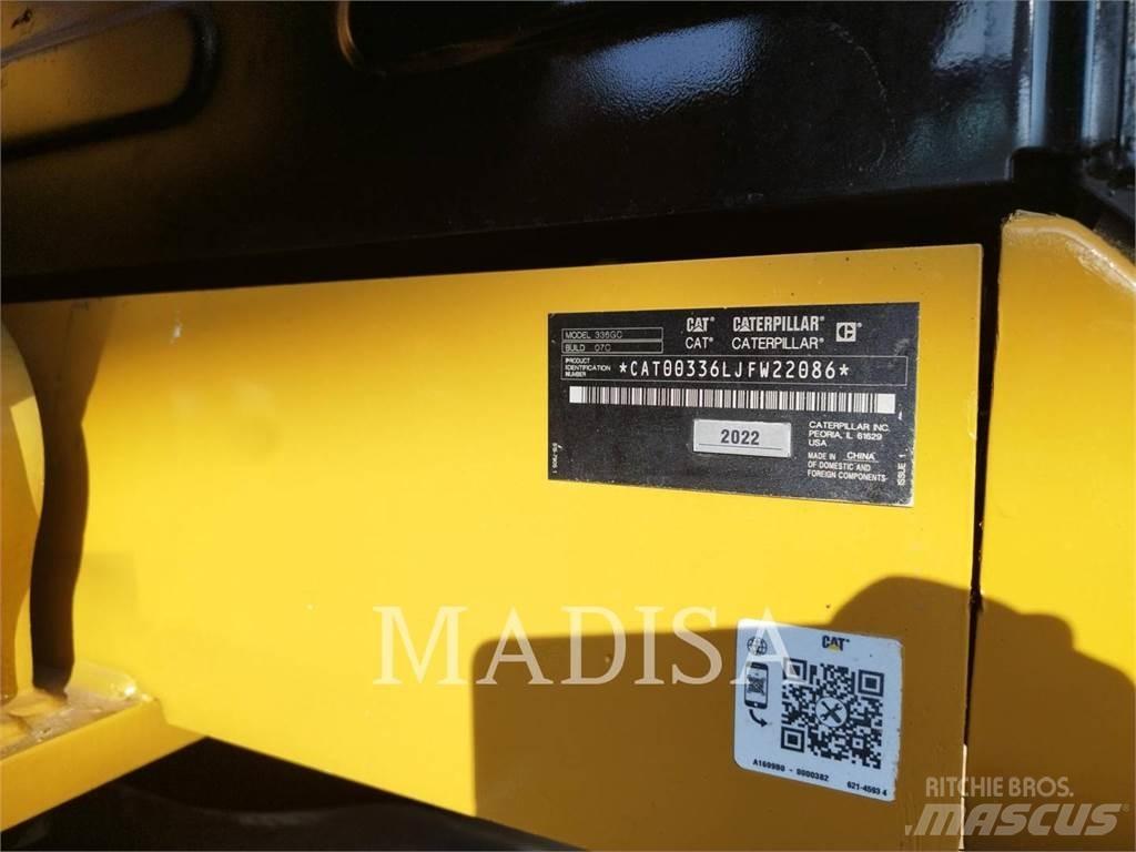 CAT 336 GC Pelle sur chenilles